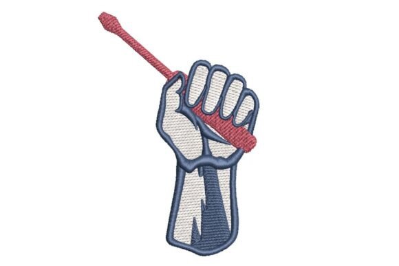 Labor Day Fist Embroidery Design Review