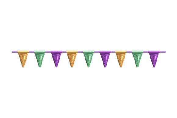 Review: Colorful Mini Bunting Flags Design