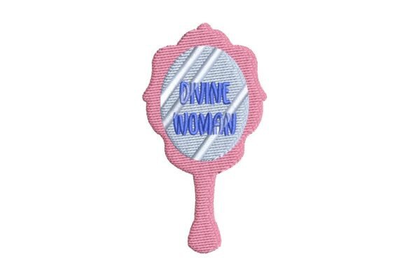 Review: Divine Woman Hand Mirror Embroidery Design