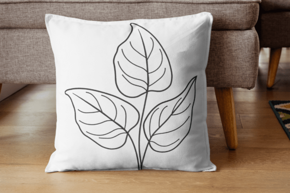 Review: Minimalist Triple Leaf Embroidery Design