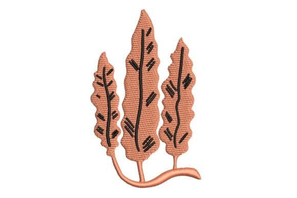 Review: Stylized Delesseria Seaweed Embroidery Design