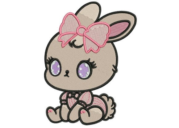 Review: Sweet Girl Bunny Embroidery Design for Holiday Sales