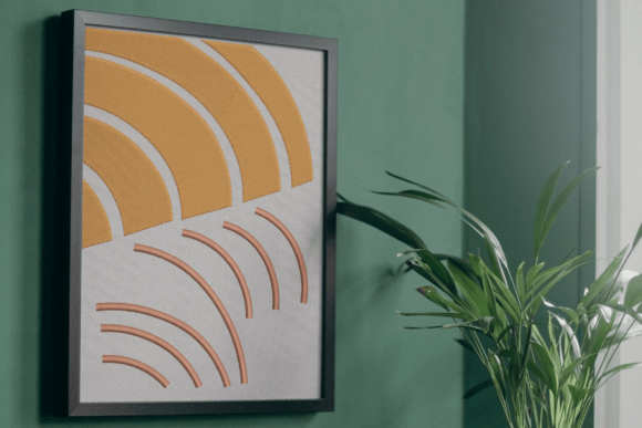 Reviewing Modern Geometric Arc Embroidery Art for Holiday Sales