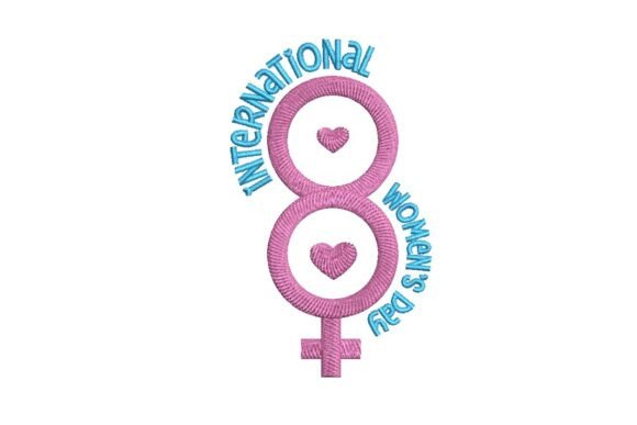 Reviewing the IWD 8 Female Symbol Embroidery Design